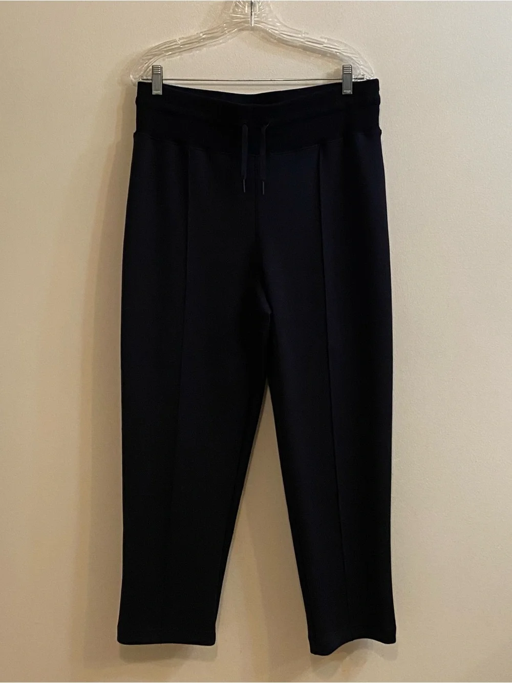 Spanx AirEssentials Tapered Ankle Casual Pants Black Sz XL TG Loungewear Joggers - Picture 6 of 11